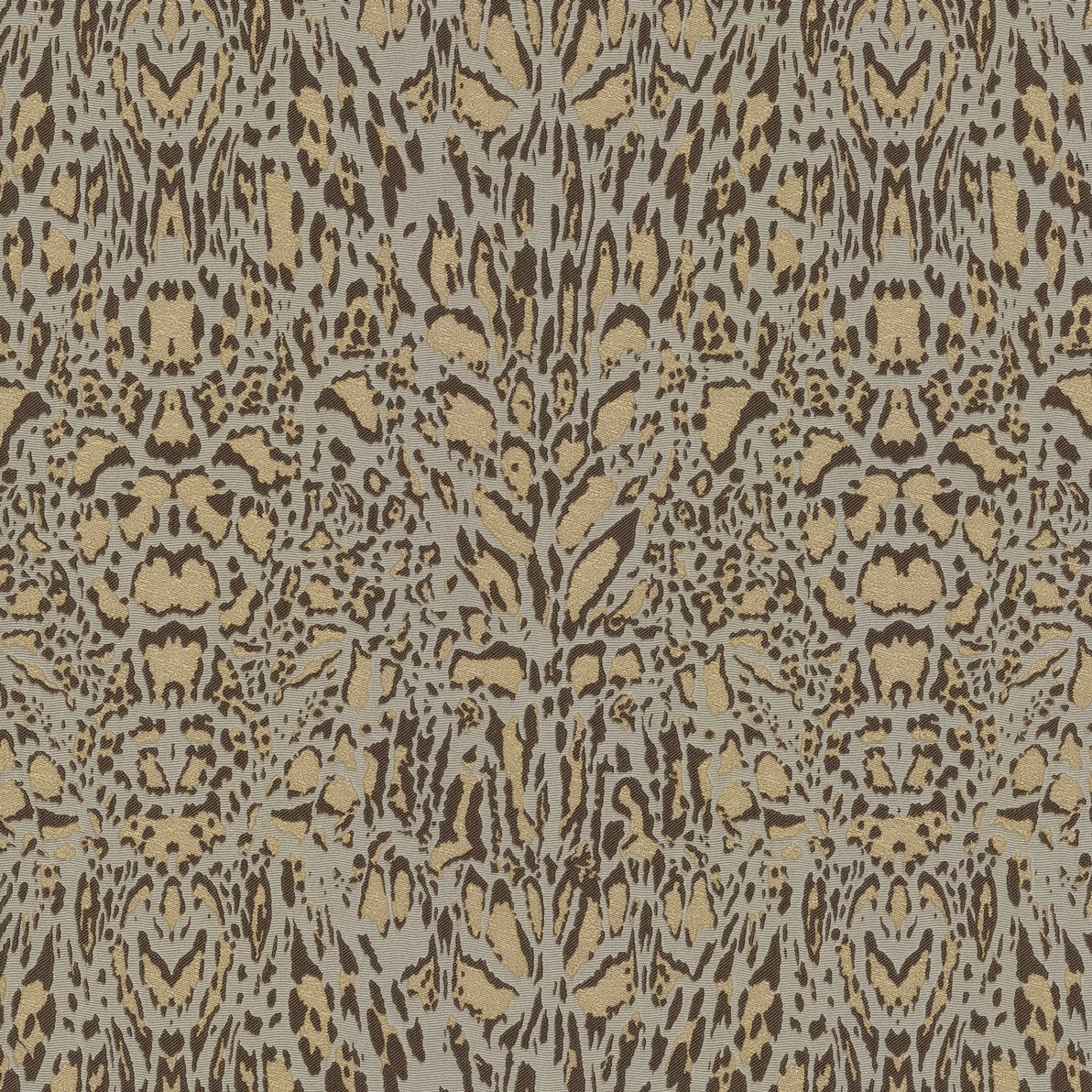 Roberto Cavalli Leopar Desen Krem Kahve Duvar Kağıdı