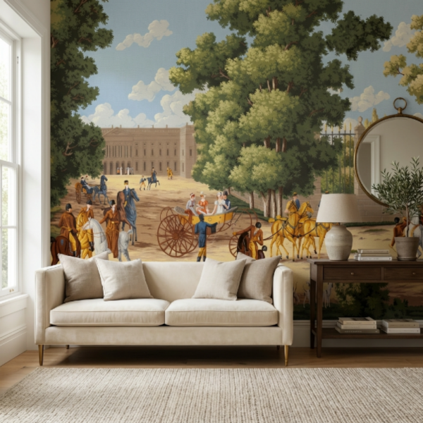 İngiliz Atları Ve Askerler Doğa Duvar Kağıdı