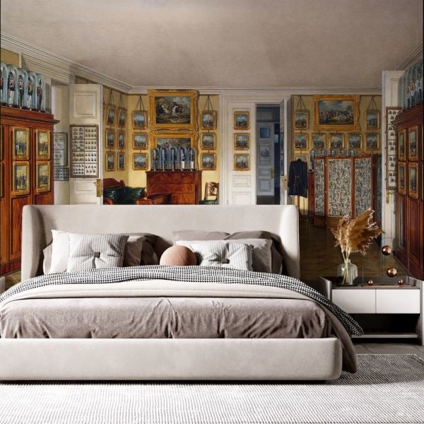 Kış Sarayı İç Mekanlar Tasarım Duvar Kağıdı