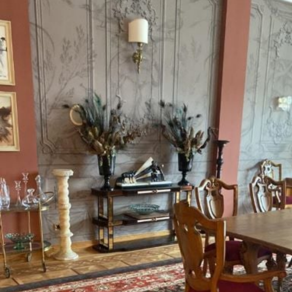 Yalı Çapkını Yemek Odası Çıtalı Duvar Kağıdı