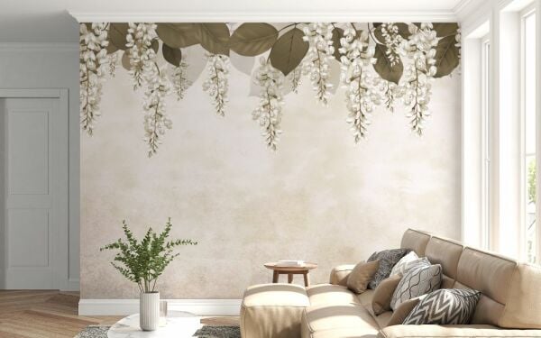 Sarmaşık Sümbül Çiçekleri Duvar Kağıdı