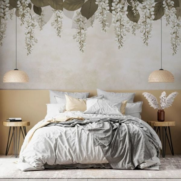 Sarmaşık Sümbül Çiçekleri Duvar Kağıdı