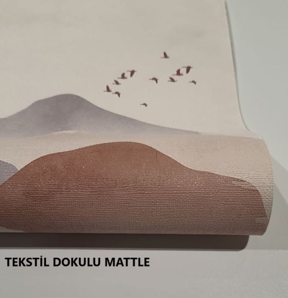 Zemheri Dizi MEHVEŞ (ŞEBNEM DÖNMEZ) Yatak Odası Suluboya Mavinin Tonları Duvar Kağıdı
