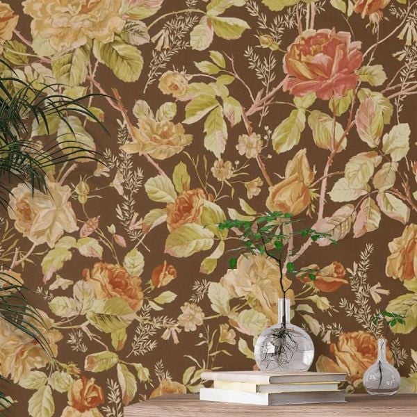 Ralph Lauren Marston Gate Çiçekli Duvar Kağıdı