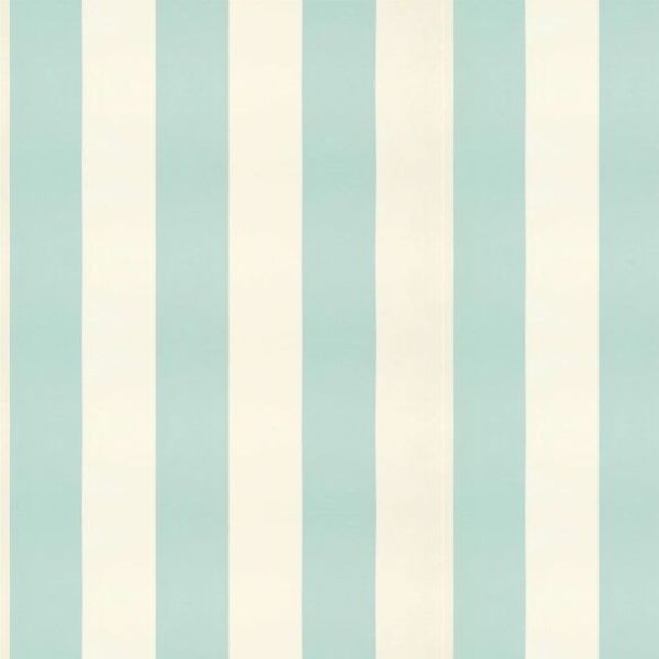 Bebek Mavisi Çizgili Duvar Kağıdı