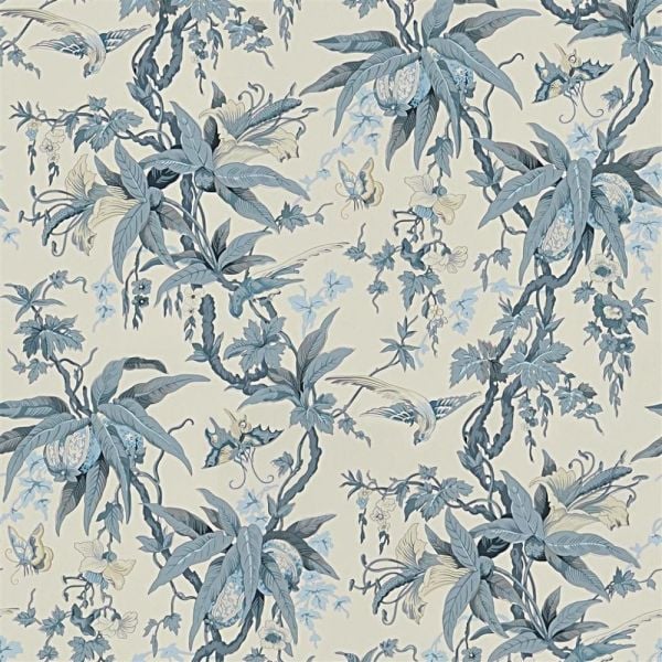 Ralph Lauren Mary Day Botanical Slate Duvar Kağıdı