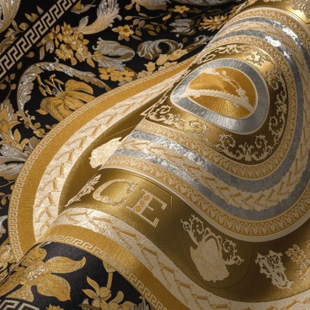 Versace 5 Koleksiyonu Barok Desen Duvar Kağıdı