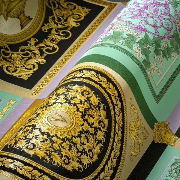 Versace 5 Barocco Mozaik Duvar Kağıdı