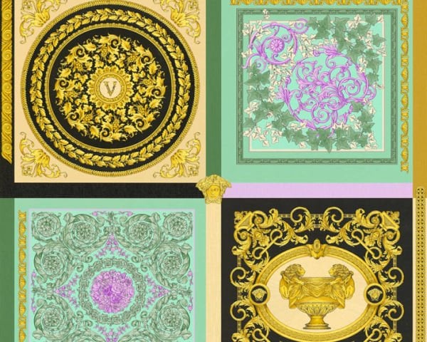Versace 5 Barocco Mozaik Duvar Kağıdı