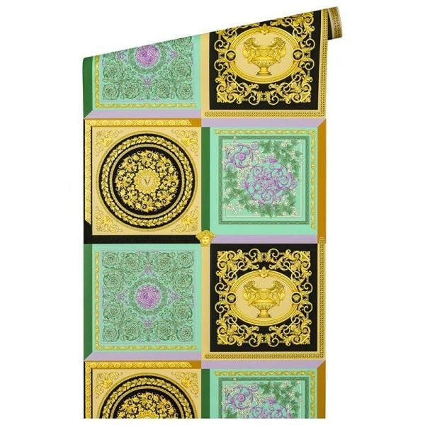 Versace 5 Barocco Mozaik Duvar Kağıdı