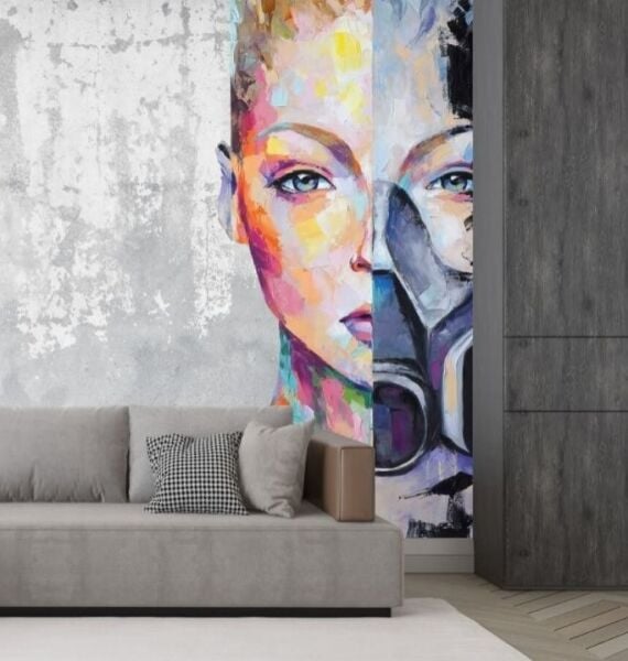 Senden Daha Güzel Dizi Beton Zeminde Face Mask Kağıdı