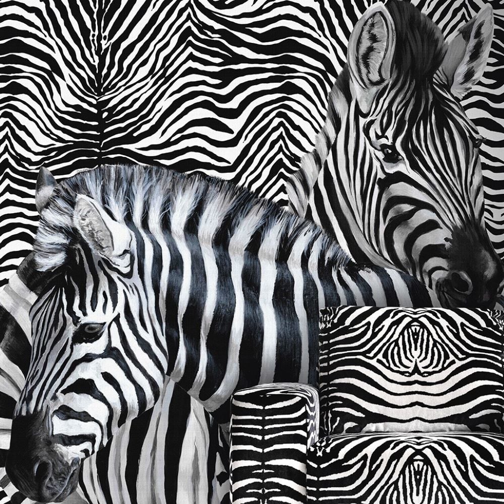 Dolce Gabanna Zebra Çerçeve Detaylı Pano Duvar Kağıdı