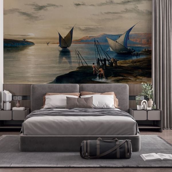 Eski Zamanlarda Tarihi Balıkçılar Duvar Kağıdı