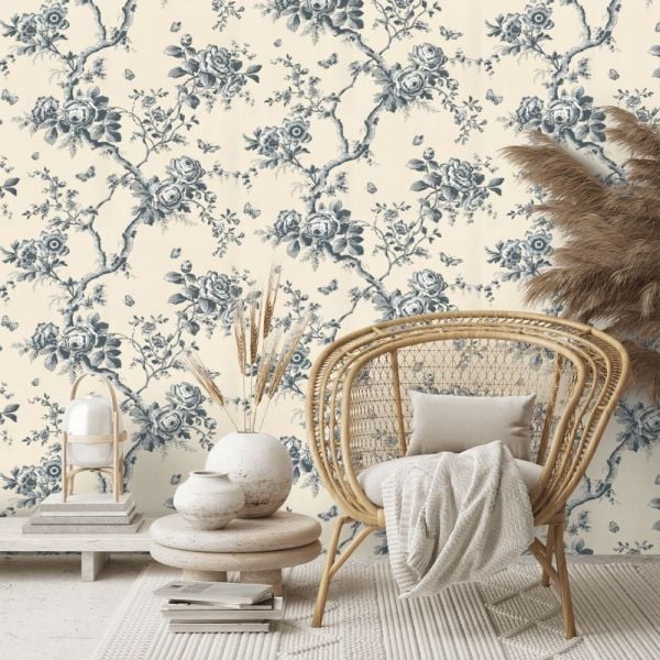 Ashfield Floral Tasarım Duvar Kağıdı