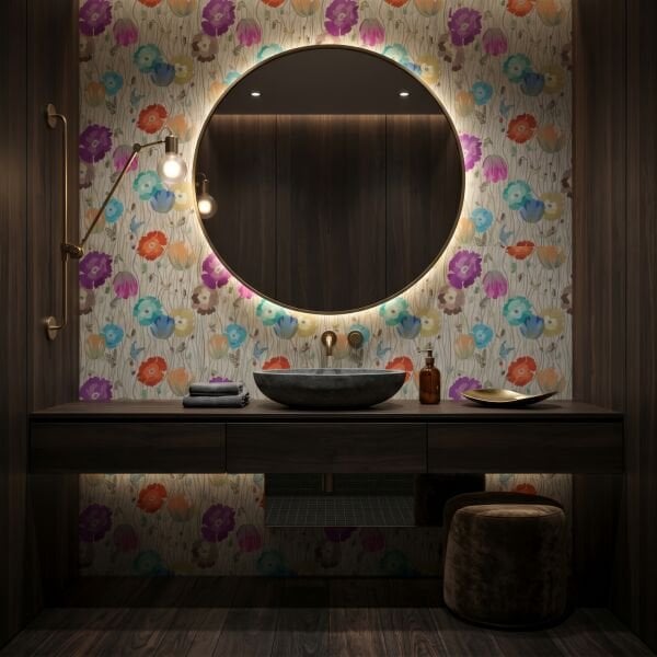 Missoni 2 Home Koleksiyonu Poppies Duvar Kağıdı