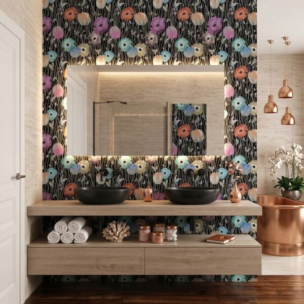 Missoni 2 Home Koleksiyonu Poppies Duvar Kağıdı