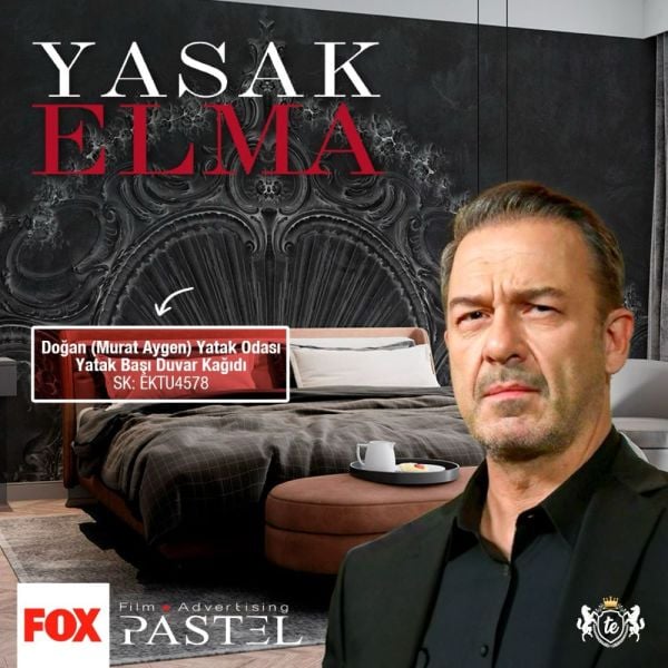 Yasak Elma Doğan (Murat Aygen) Yatak Odası Yatak Başı Duvar Kağıdımız