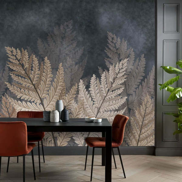 Sonbahar Yaprakları Sanat Manzaralı Duvar Kağıdı