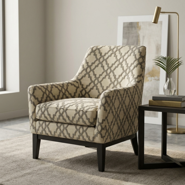 Koton Zeminde Bukle Desenli Döşemelik Kumaş