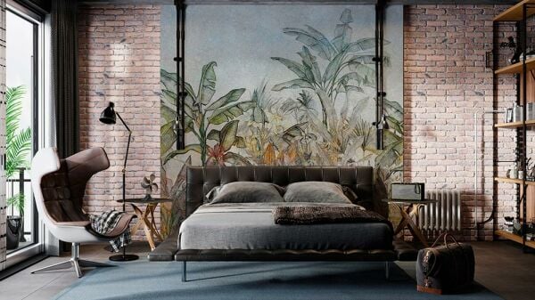 Soft Renkler Ağaçlar Bitkiler Duvar Kağıdı