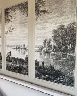 Deniz Kenarında Balık Tutan İnsanlar Duvar Kağıdı