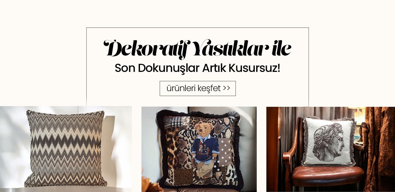 dekoratif yastık