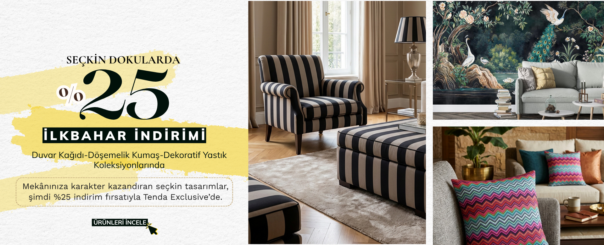 Duvar Kağıdı Alana Döşemelik Kumaş Hediye